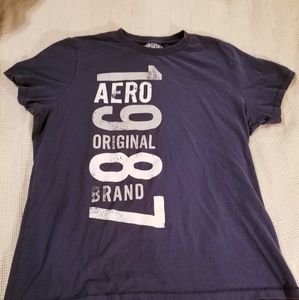 Men's Aeropostale Tshirt, Navy, XXL